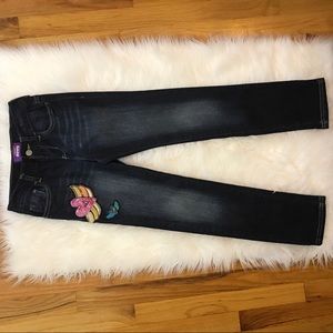 Old Navy Skinny Patch Jeans.